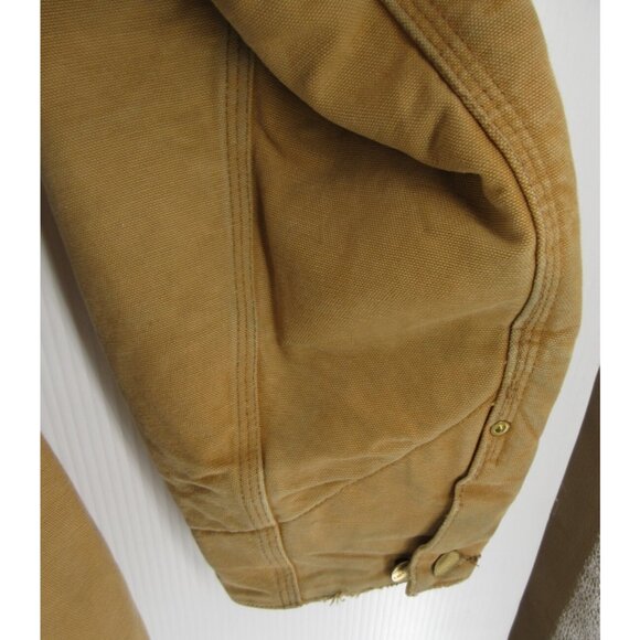VINTAGE Carhartt Jacket XXL Blanket Lined Barn Chore Duck Canvas CO1 - Picture 3 of 16